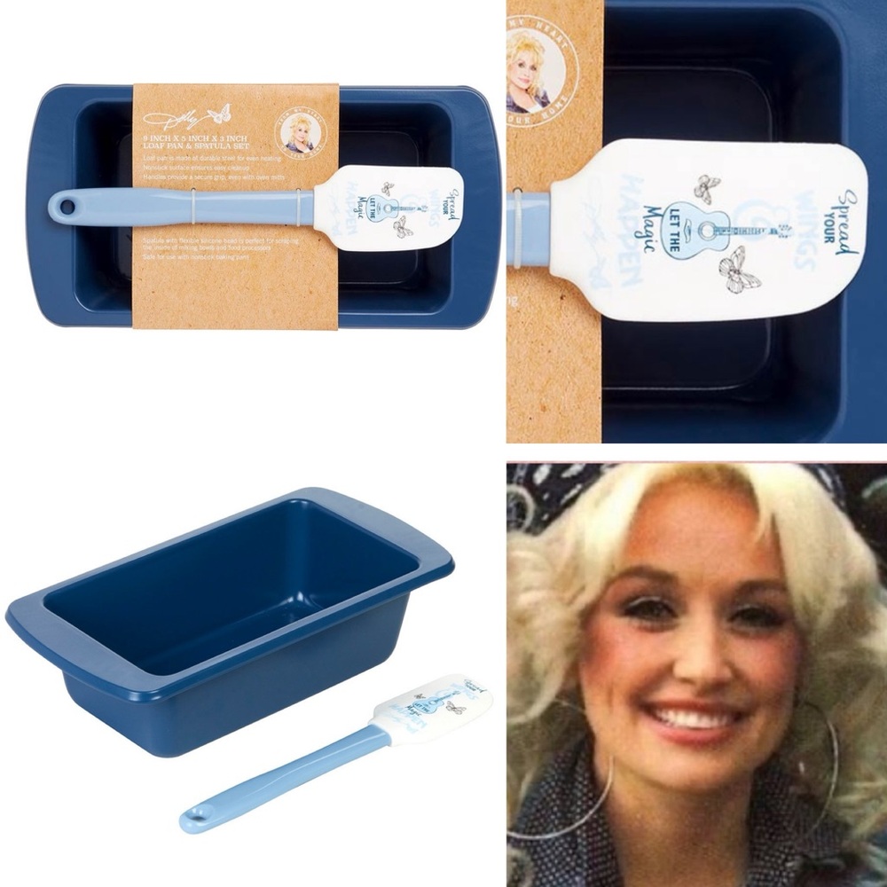 Dolly Parton limited edition Baking Pan and Spatula Set - Picture 2 of 16